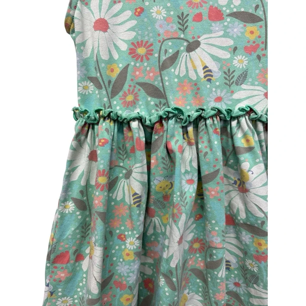 MATILDA JANE Girl's Size 6 Flowers & Bees 'BLISSFUL BEES'‎ Dress Cotton Blend